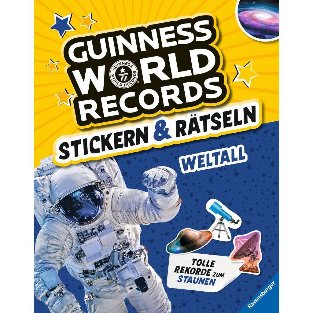 Ravensburger | Guinness World Records: Stickern & Rätseln - Wilde Tiere