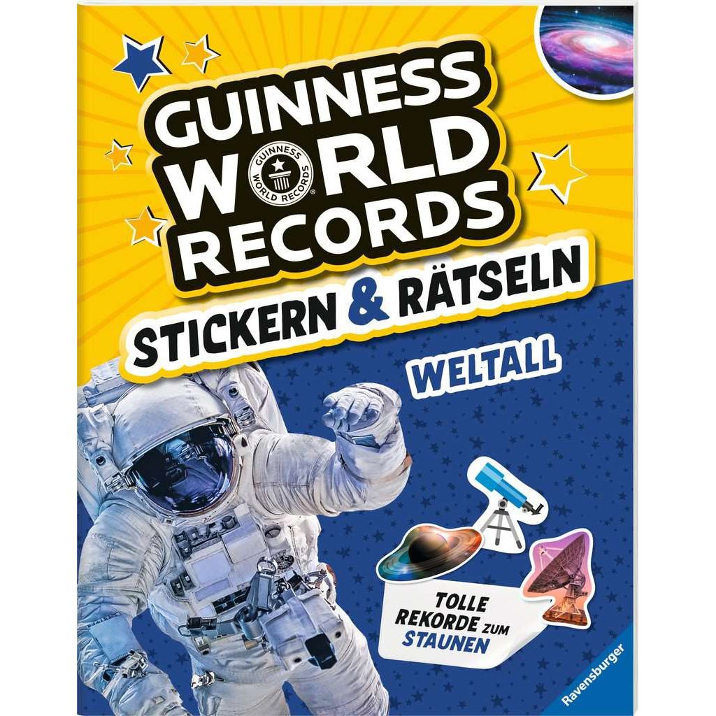 Ravensburger | Guinness World Records: Stickern & Rätseln - Wilde Tiere