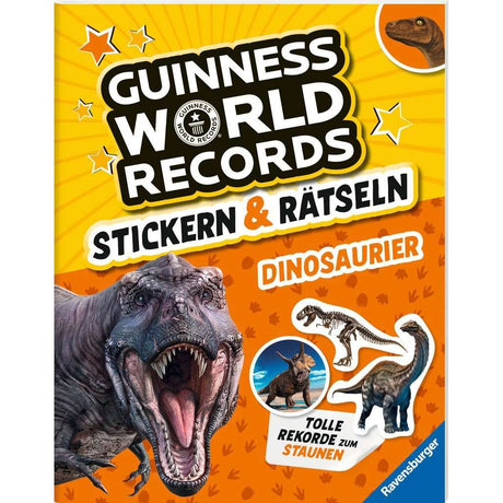 Ravensburger | Guinness World Records: Stickern & Rätseln - Dinosaurier