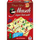 Schmidt Spiele | Classic Line, Mensch ärgere Dich nicht®, mit großen Spielfiguren