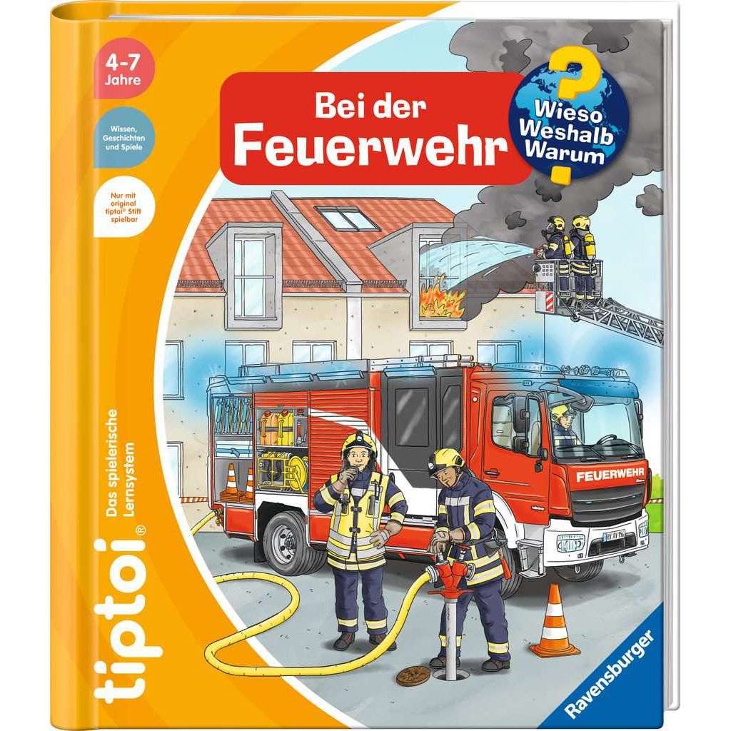 Ravensburger | tiptoi® Wieso? Weshalb? Warum? Bei der Feuerwehr