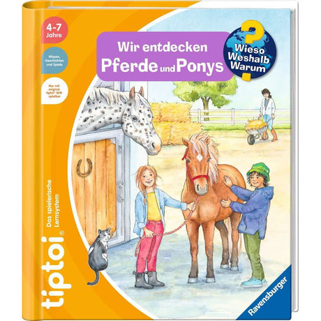 Ravensburger | tiptoi® Wieso? Weshalb? Warum? Wir entdecken Pferde und Ponys