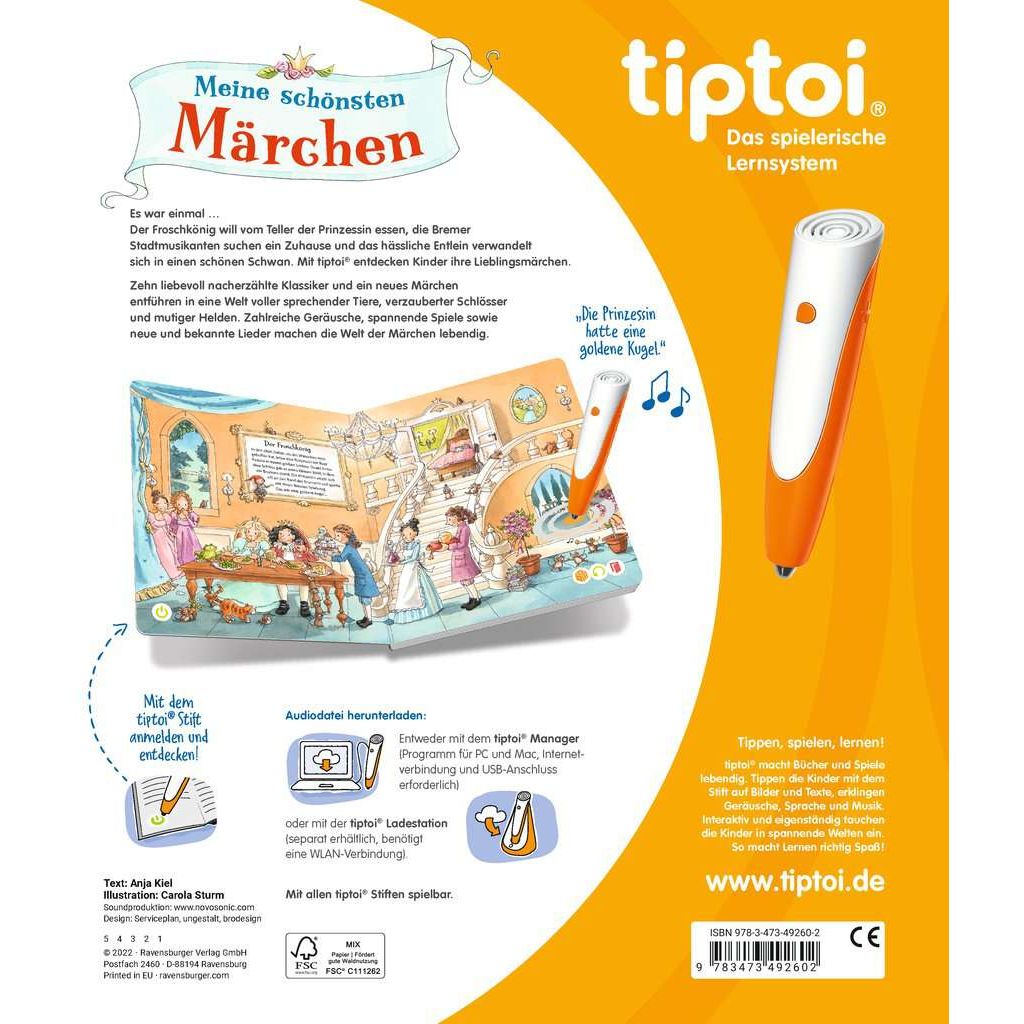 Ravensburger | tiptoi® Meine schönsten Märchen