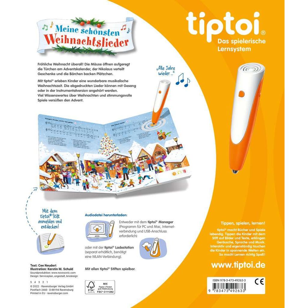Ravensburger | tiptoi® Meine schönsten Weihnachtslieder