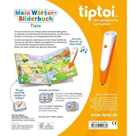 Ravensburger | tiptoi® Mein Wörter-Bilderbuch Tiere