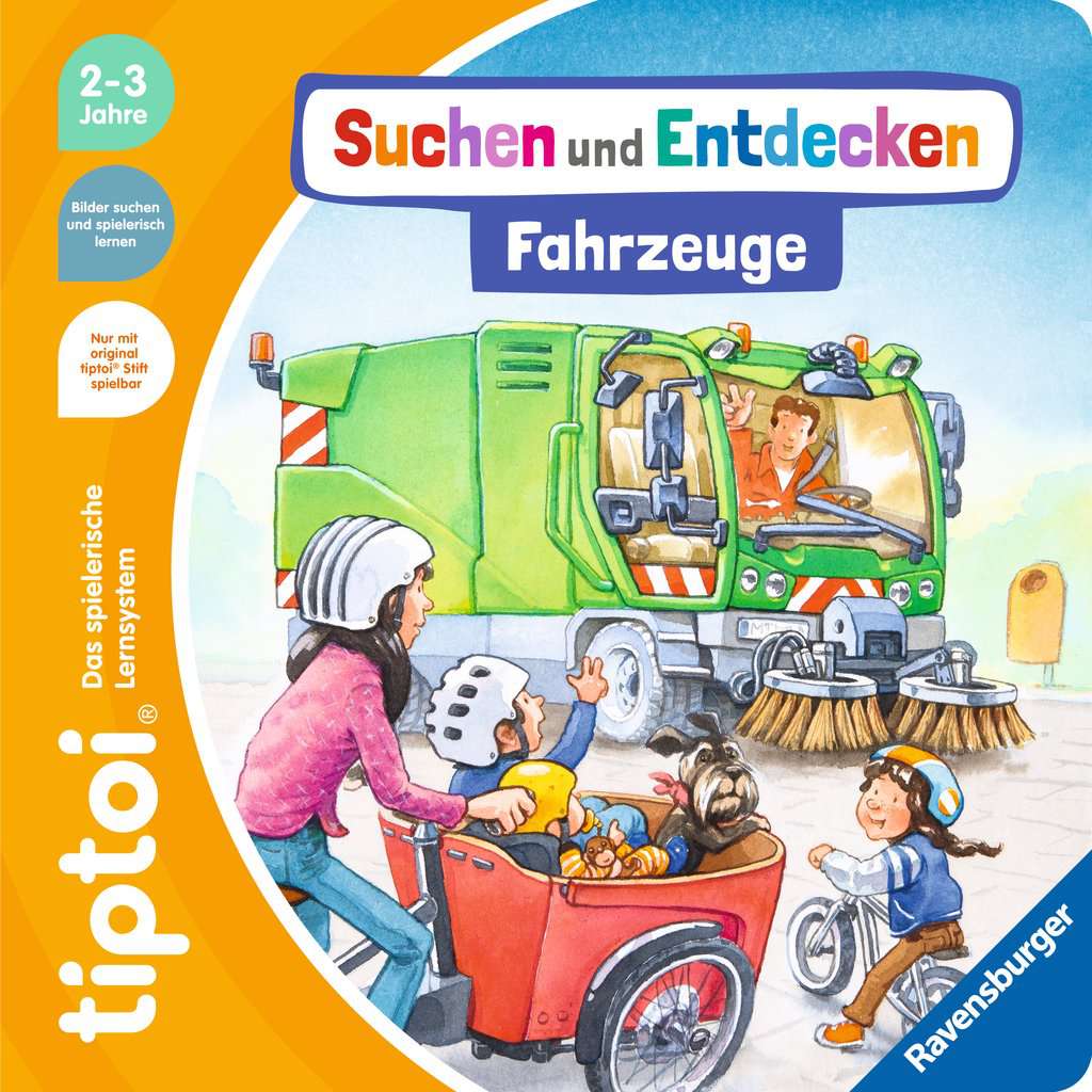 Ravensburger | tiptoi® Suchen und Entdecken: Fahrzeuge