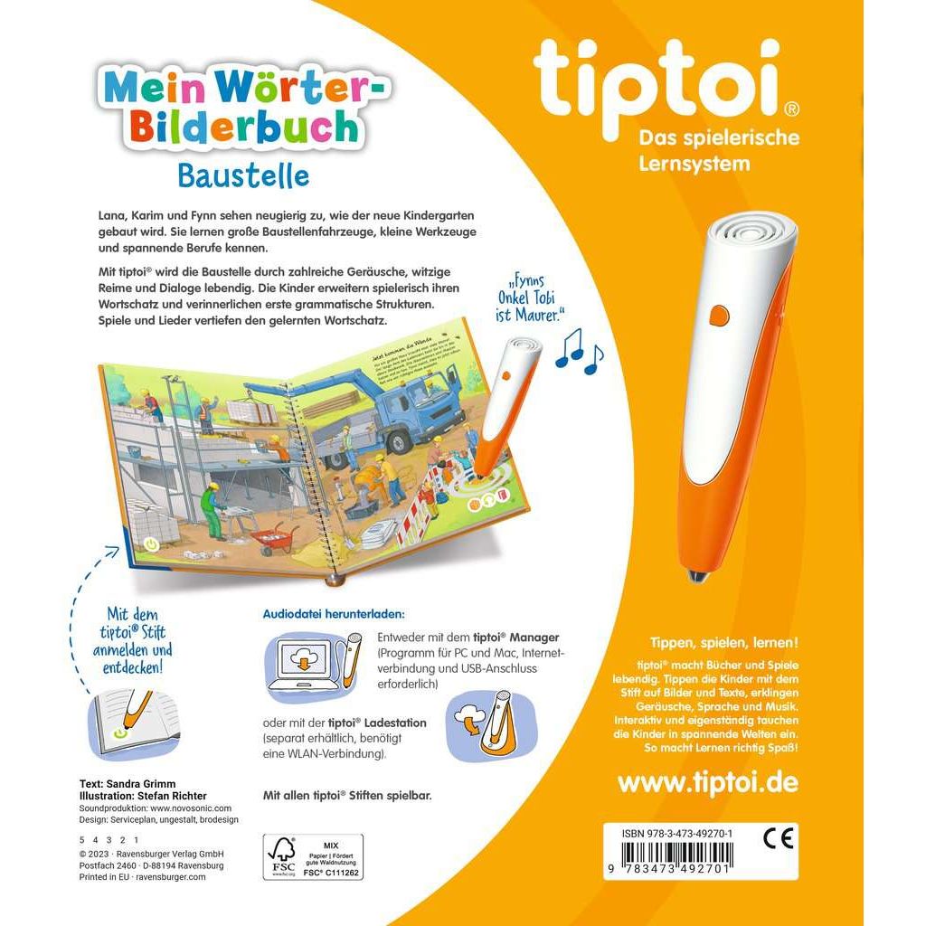 Ravensburger | tiptoi® Wieso? Weshalb? Warum? Wir entdecken Pferde und Ponys