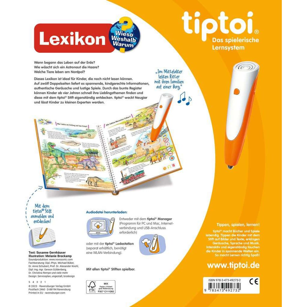 Ravensburger | tiptoi® Wieso? Weshalb? Warum? Lexikon