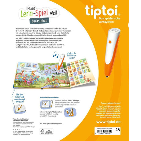 Ravensburger | tiptoi® Meine Lern-Spiel-Welt: Buchstaben