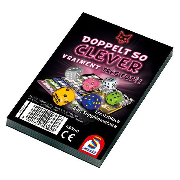 Schmidt Spiele | Doppelt so clever | Einzelblock