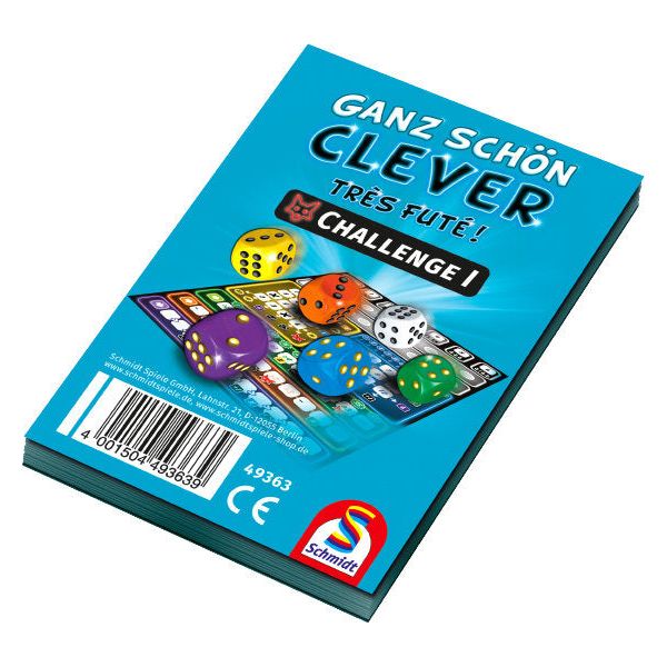 Schmidt Spiele | Ganz schön clever Challenge I, Block