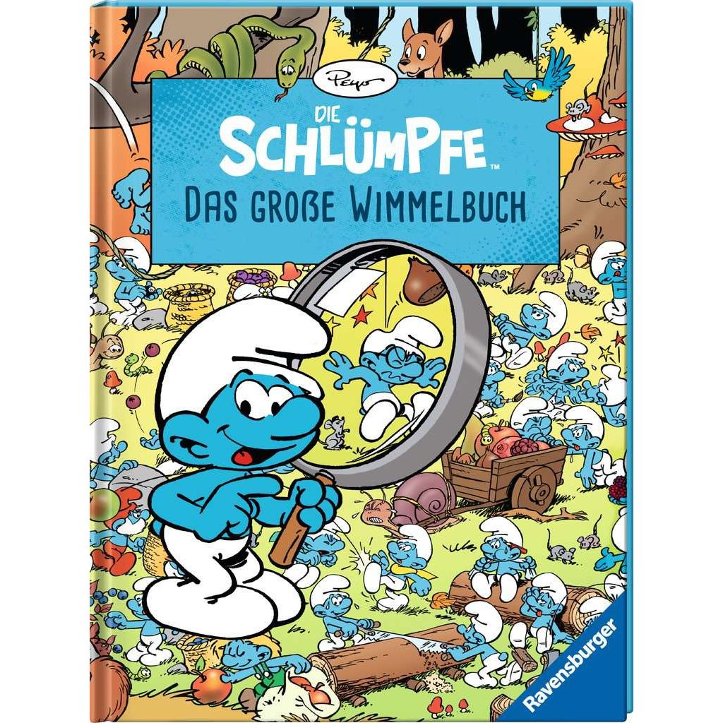 Ravensburger | Die Schlümpfe: Das große Wimmelbuch