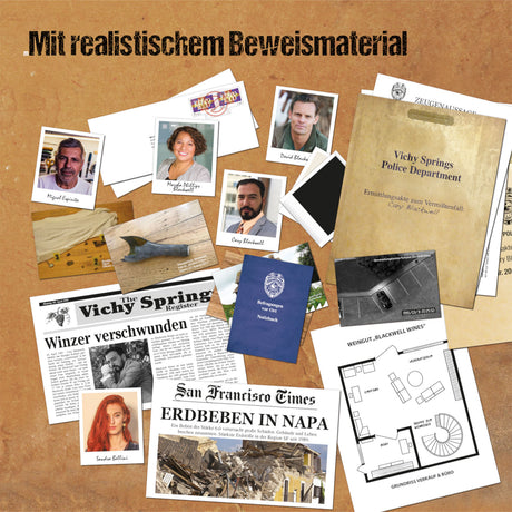 KOSMOS | Murder Mystery Case File Der Tote im Weinkeller