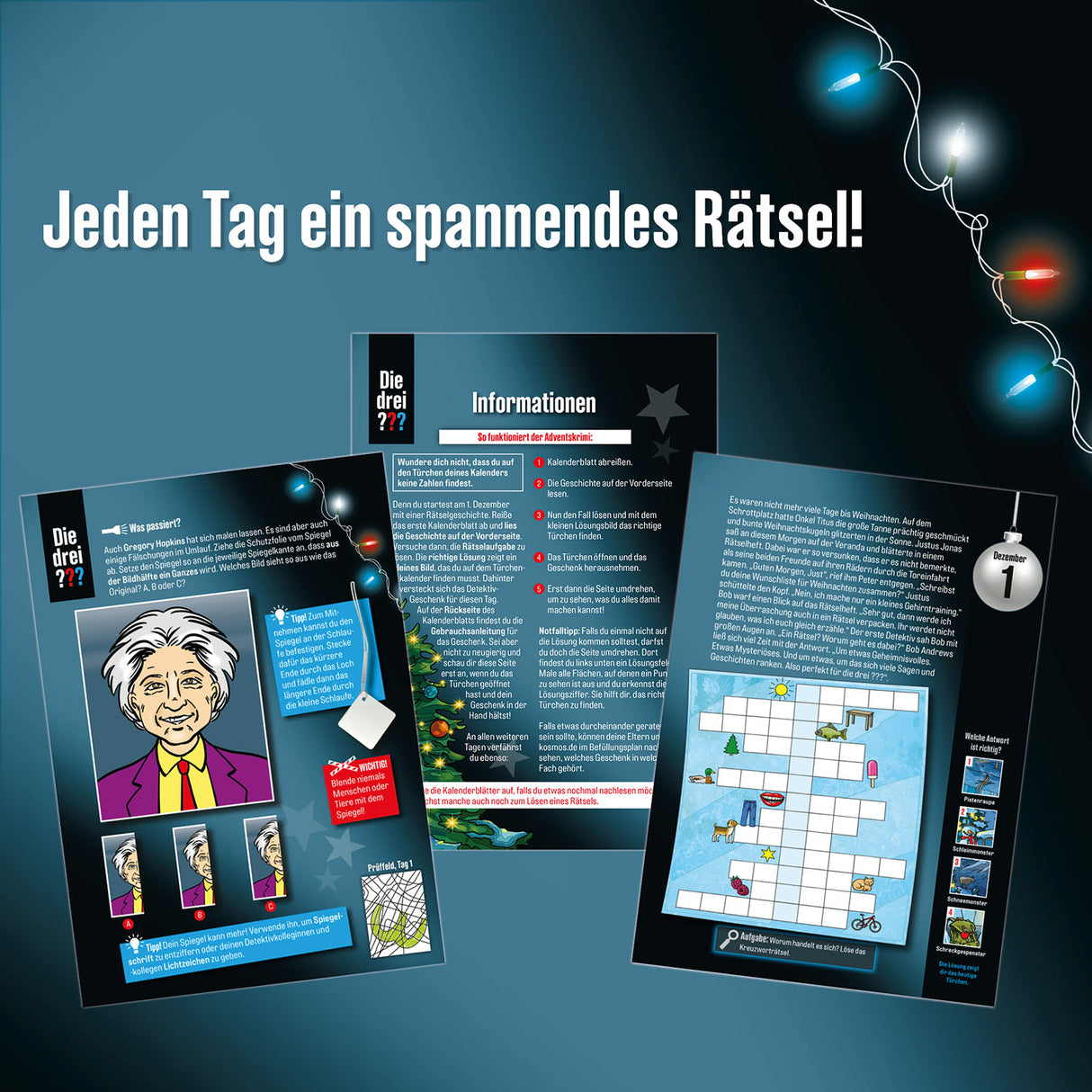 KOSMOS | Die drei ???-Adventskalender 2024