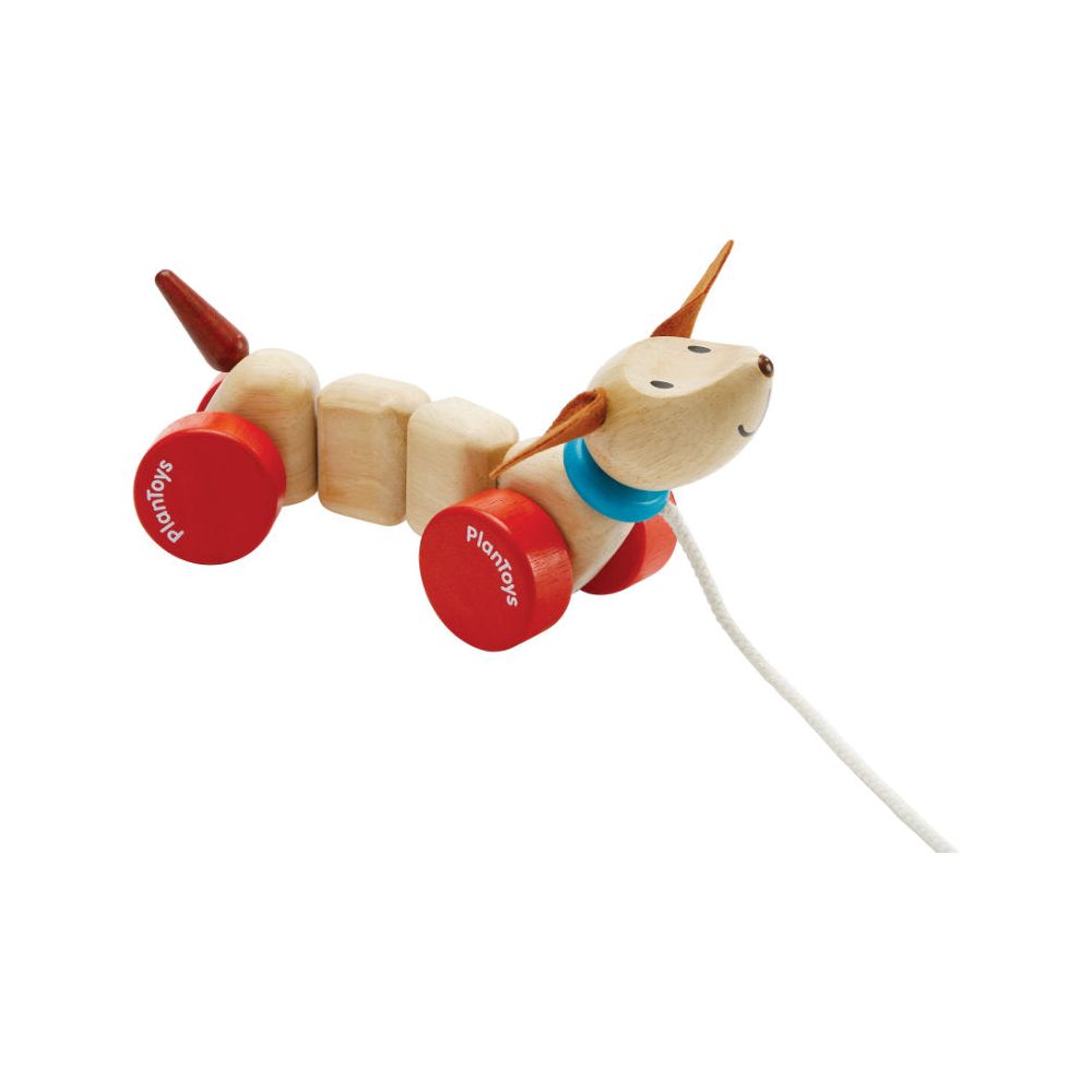 PlanToys | Ziehtier Happy Puppy