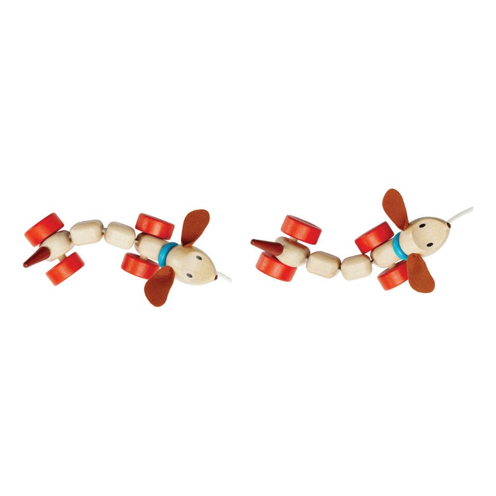 PlanToys | Ziehtier Happy Puppy