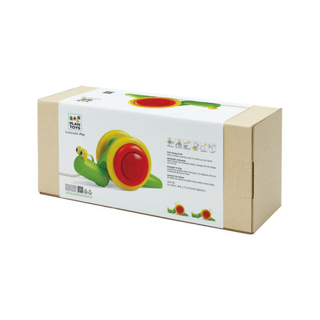 PlanToys | Nachziehtier Schnecke