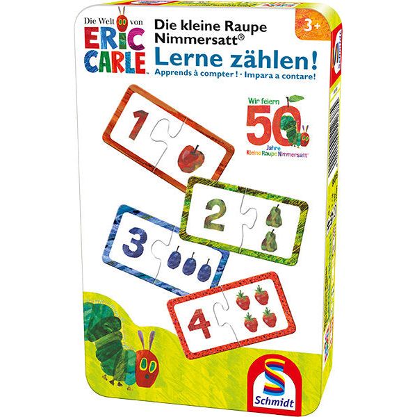 Schmidt Spiele | Die kleine Raupe Nimmersatt, Lerne zählen!