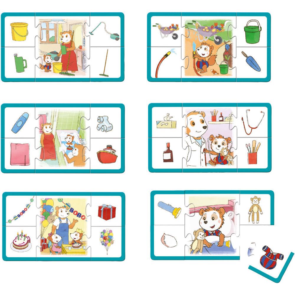 Schmidt Spiele | Bobo Siebenschläfer, Was gehört dazu?