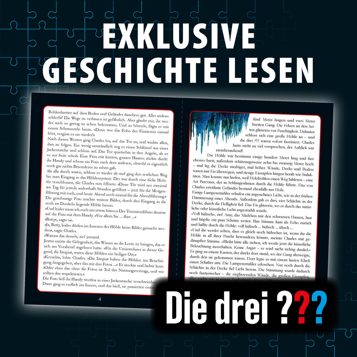 KOSMOS | Krimi-Puzzle: Die drei ??? - Das Echo der Finsternis