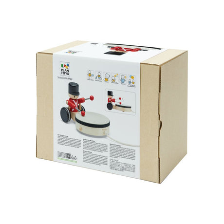 PlanToys | Nachzieh-Trommler