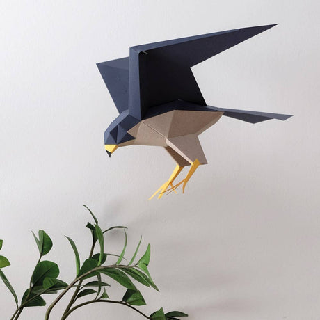 PLEGO - FALCO PEREGRINUS Wandefalke |Papiervogel