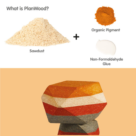 PlanToys | GEO Stapelblöcke