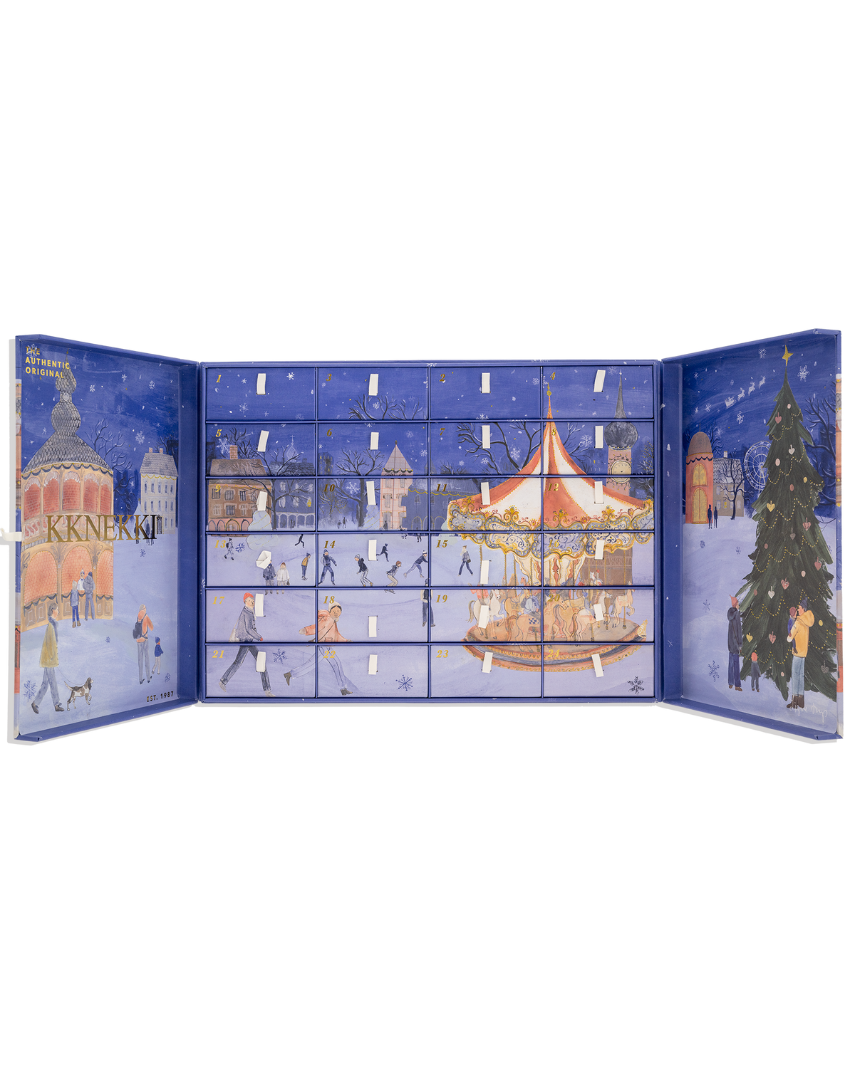 KKNEKKI® | Adventskalender 2025 | Original Kknekki Haarbänder