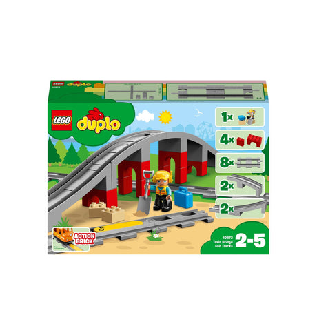 Lego® | 10872 | Eisenbahnbrücke und Schienen