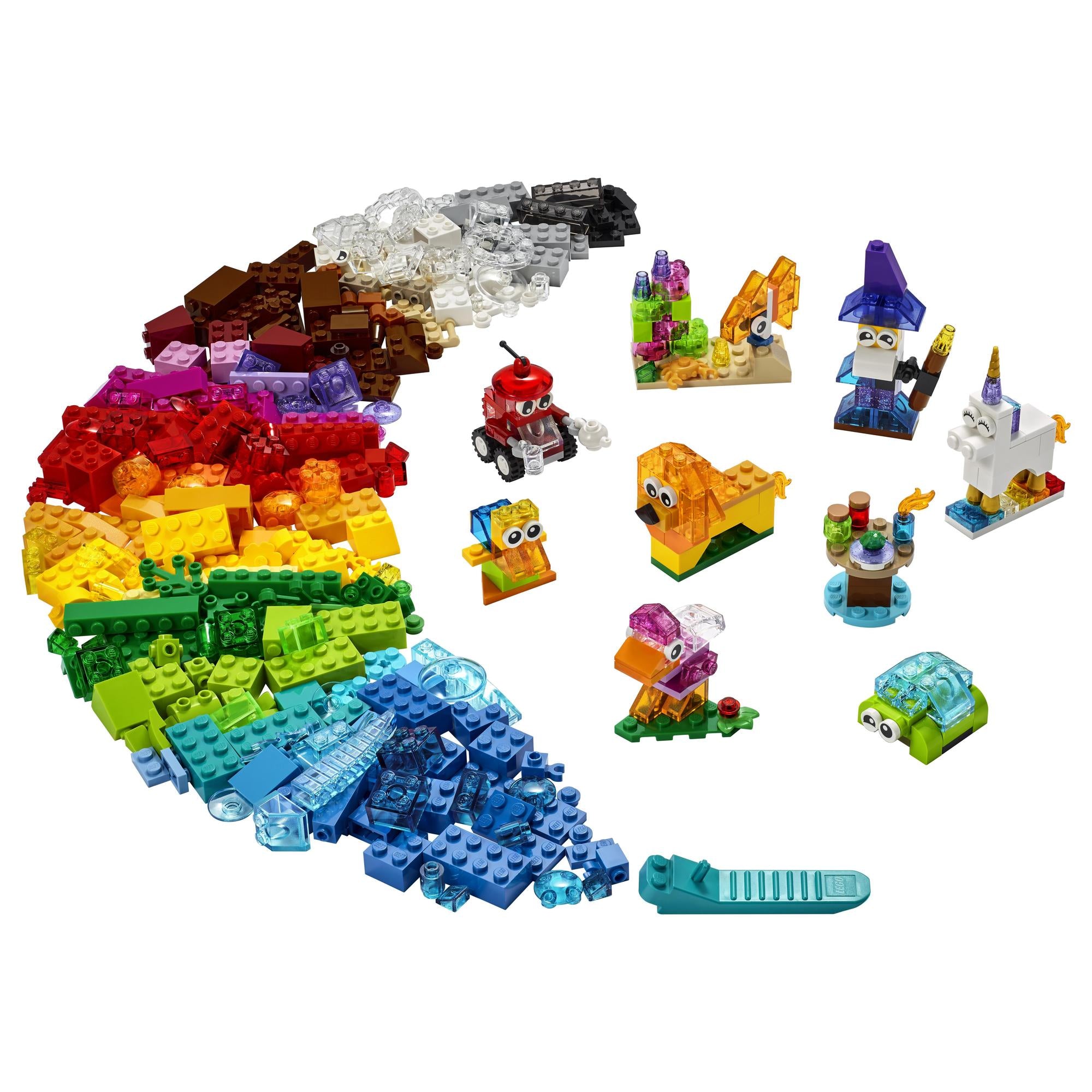 Lego® | 11013 | Kreativ-Bauset mit durchsichtigen Steinen