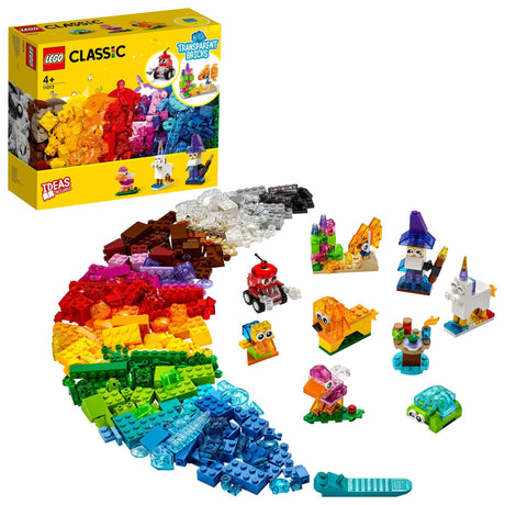 Lego® | 11013 | Kreativ-Bauset mit durchsichtigen Steinen