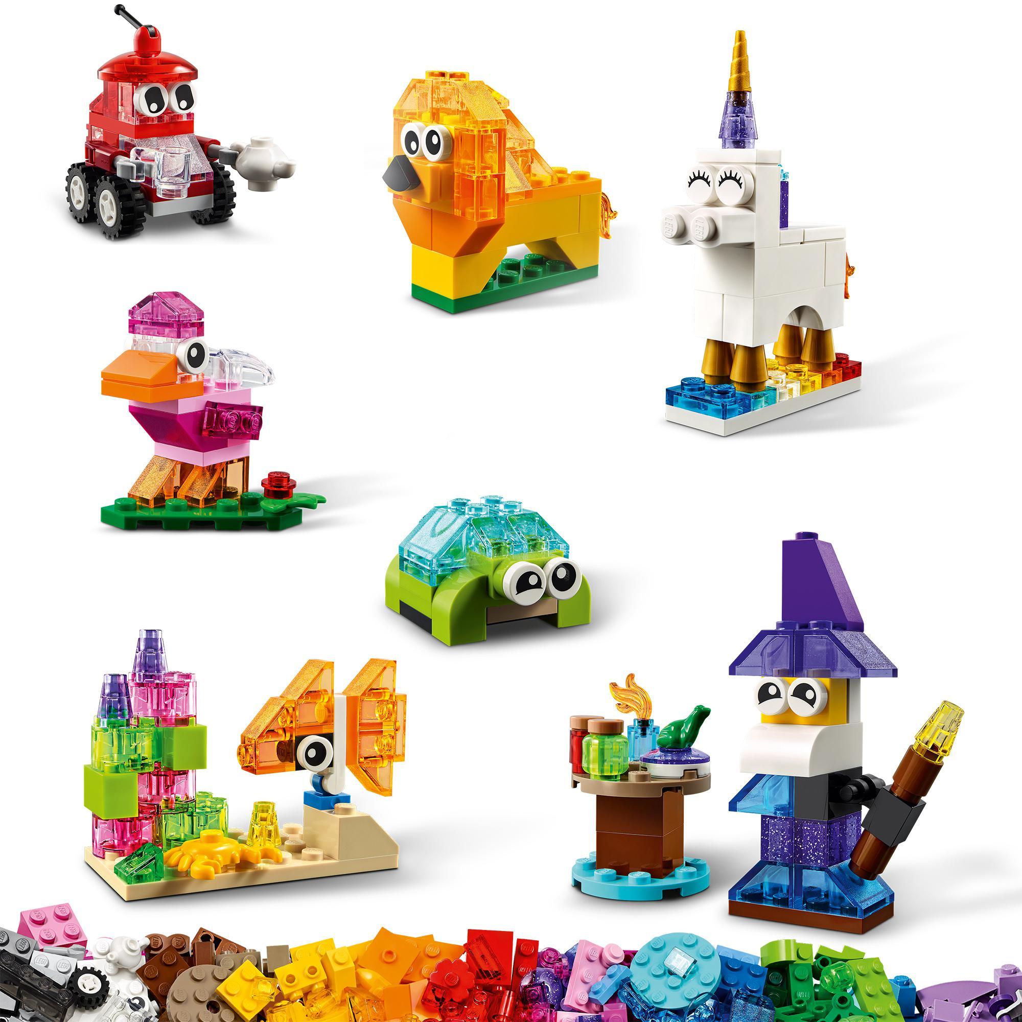 Lego® | 11013 | Kreativ-Bauset mit durchsichtigen Steinen