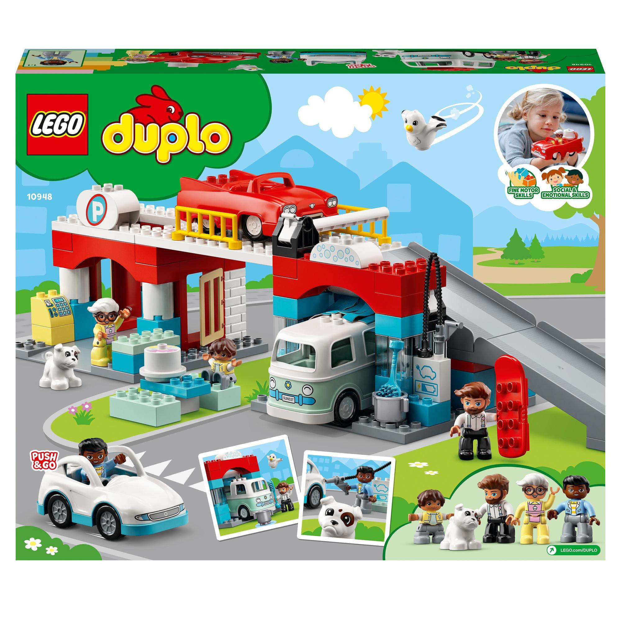 Lego® | 10948 | Parkhaus mit Autowaschanlage