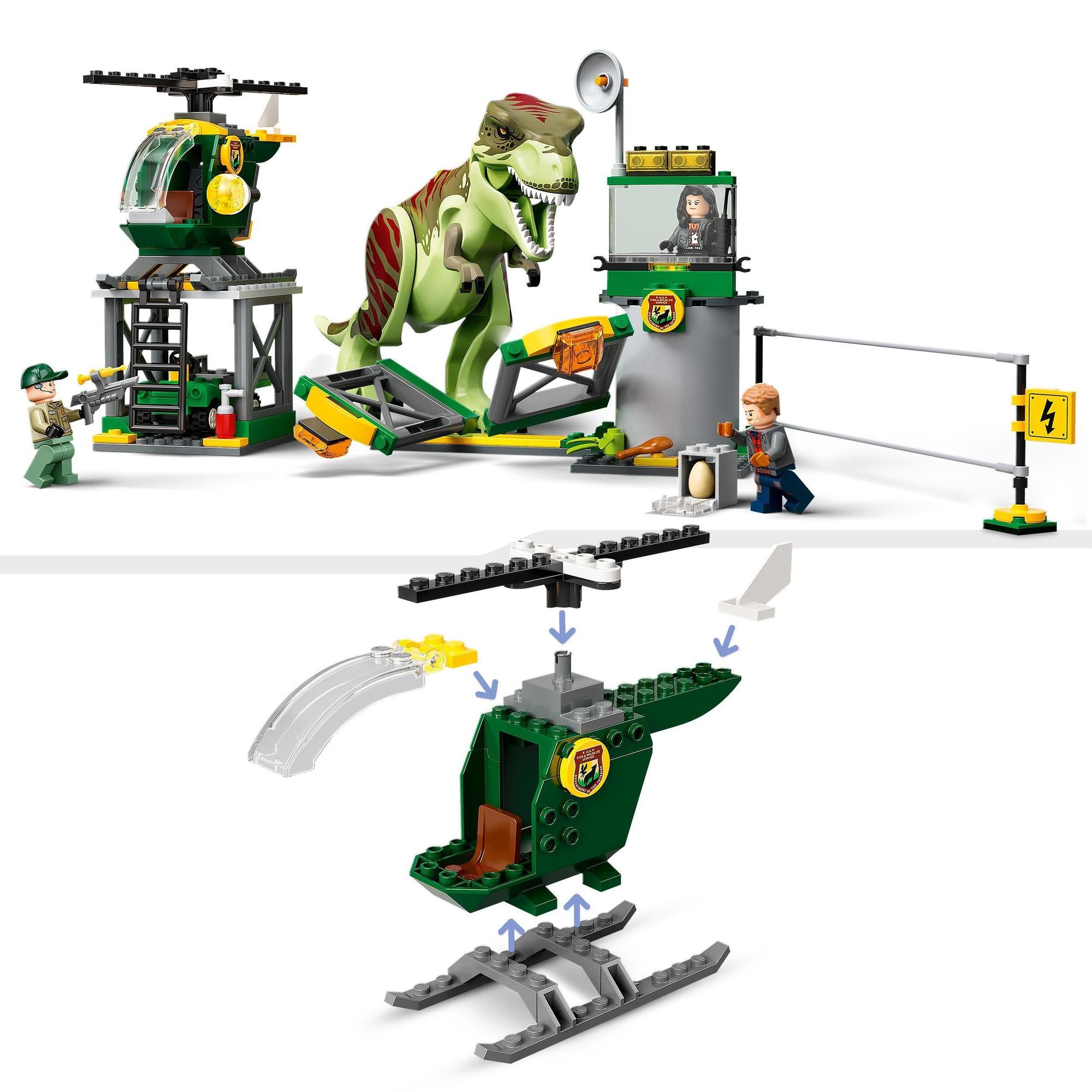LEGO® | 76944 | T. Rex Ausbruch