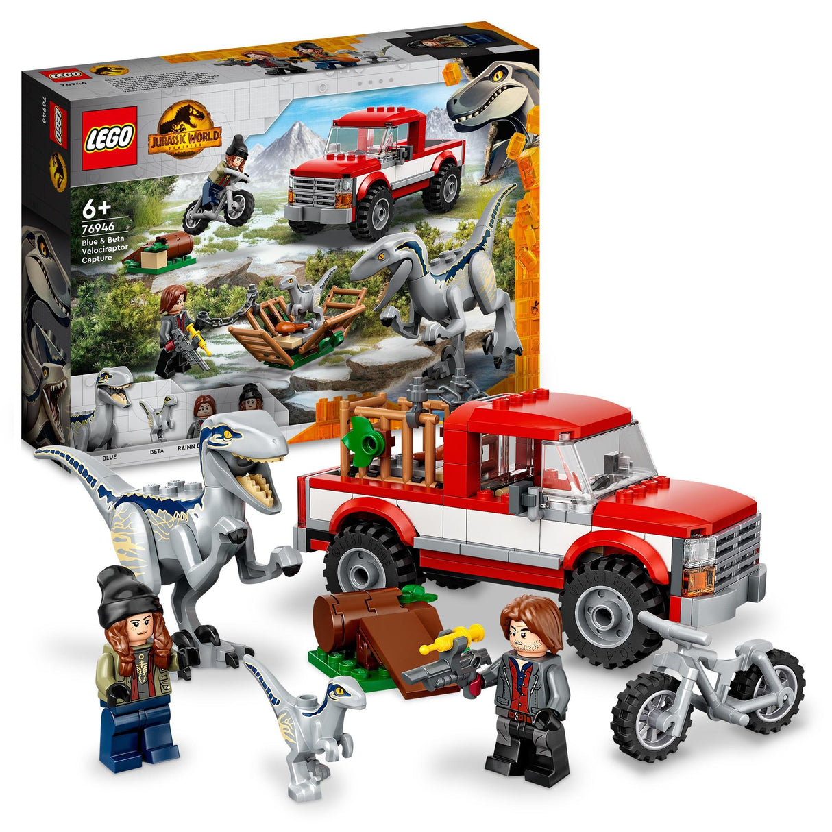 LEGO® | 76946 | Blue & Beta in der Velociraptor-Falle