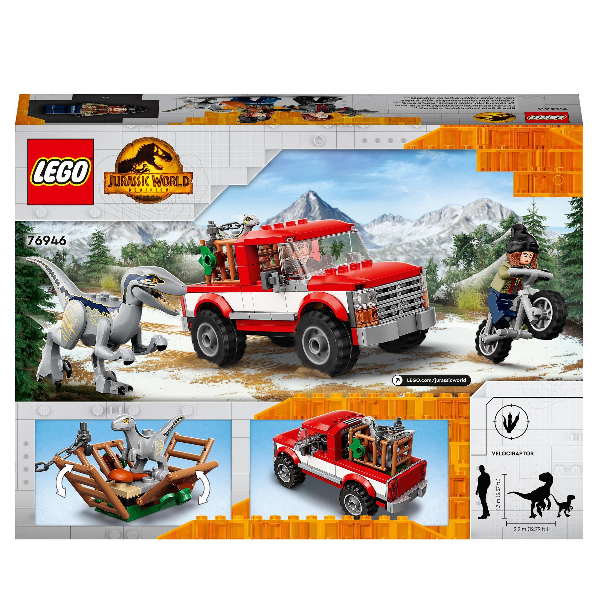 LEGO® | 76946 | Blue & Beta in der Velociraptor-Falle