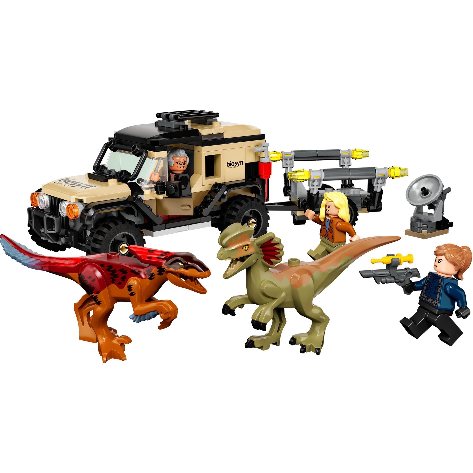 LEGO® | 76951 | Pyroraptor & Dilophosaurus Transport