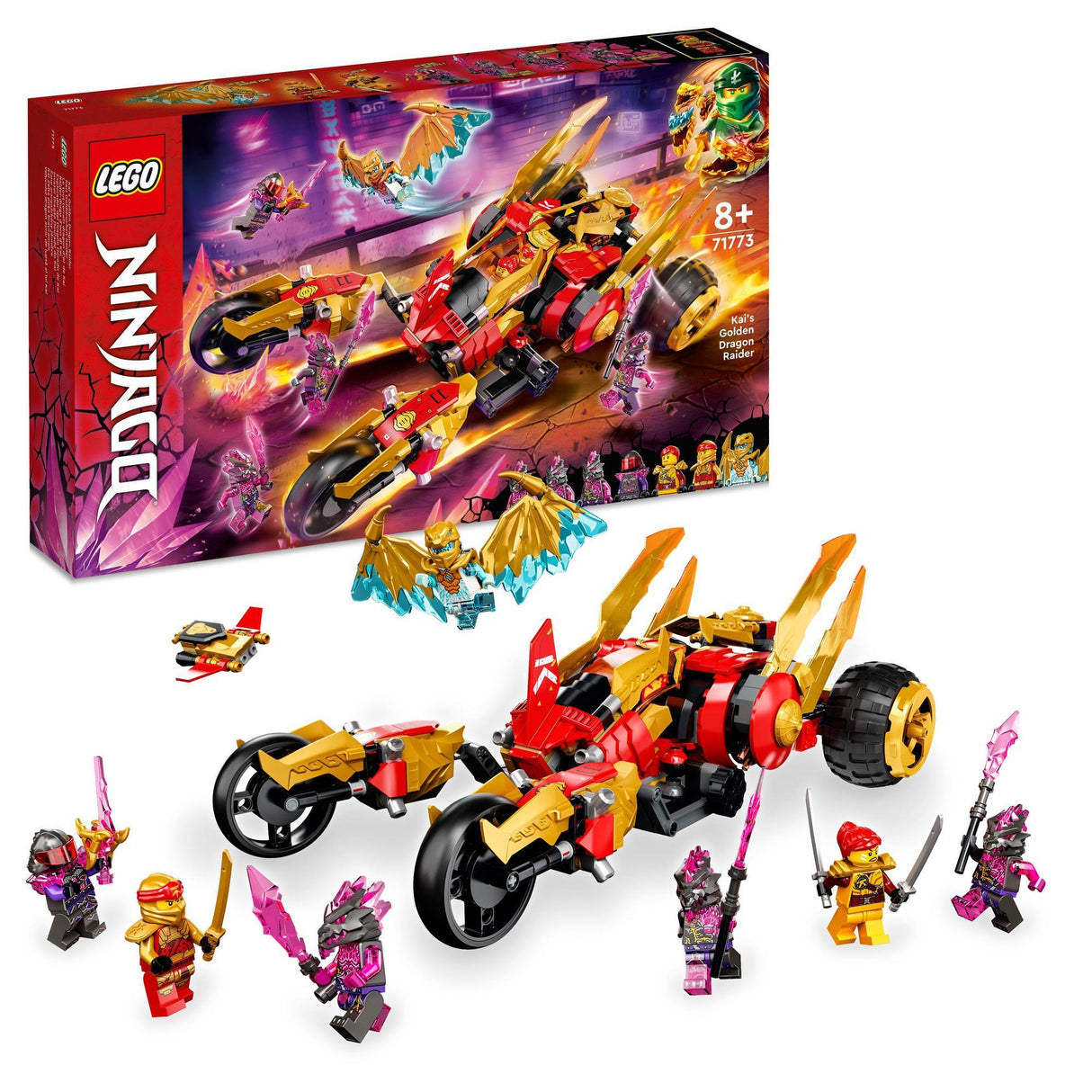 LEGO® | 71773 | Kais Golddrachen-Raider