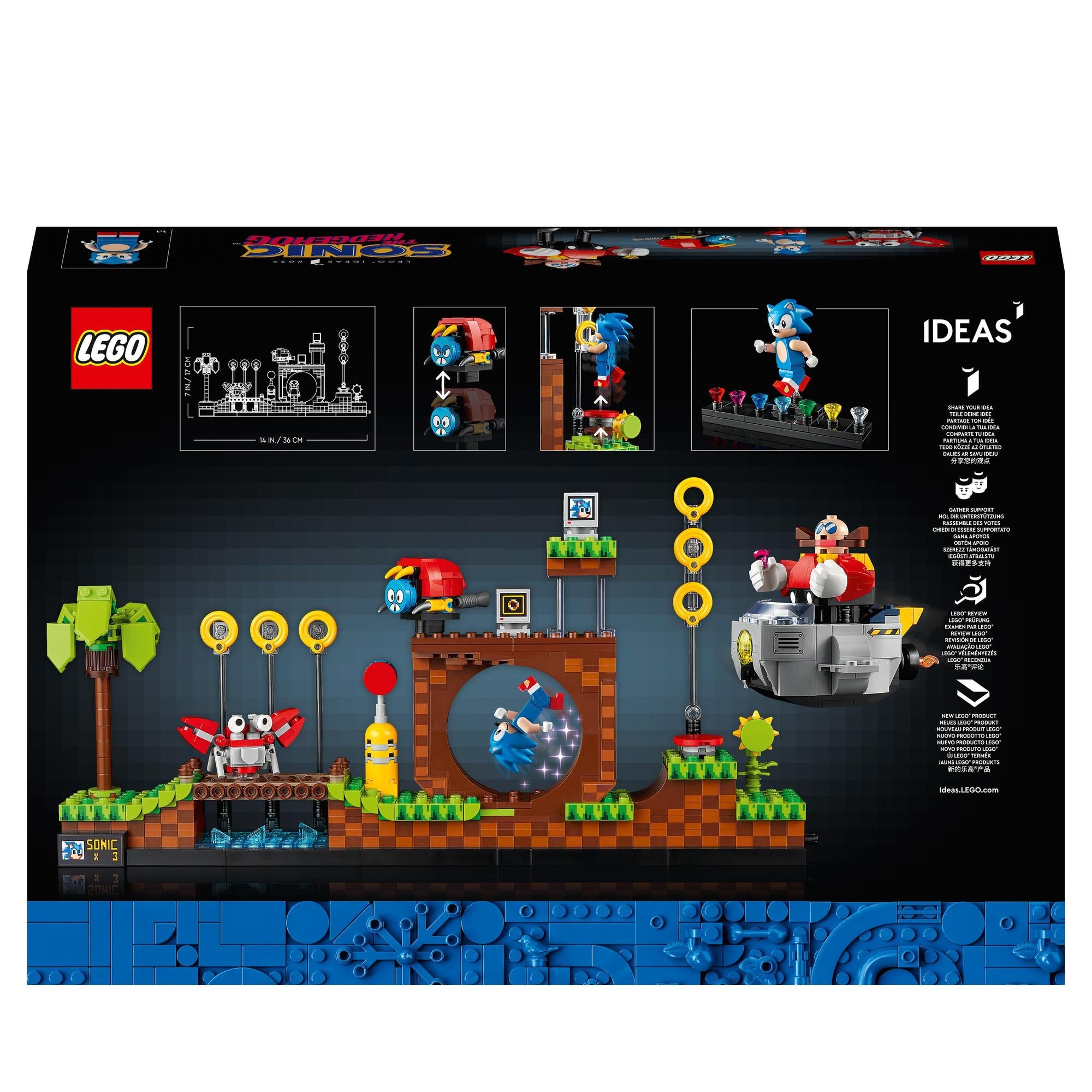 LEGO® | 21331 | Sonic the Hedgehog™ – Green Hill Zone