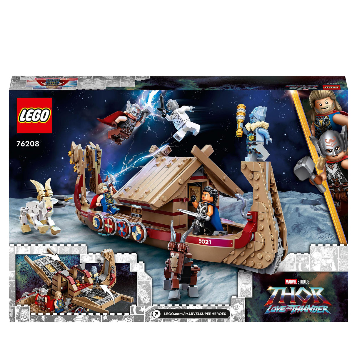LEGO® | 76208 | Das Ziegenboot