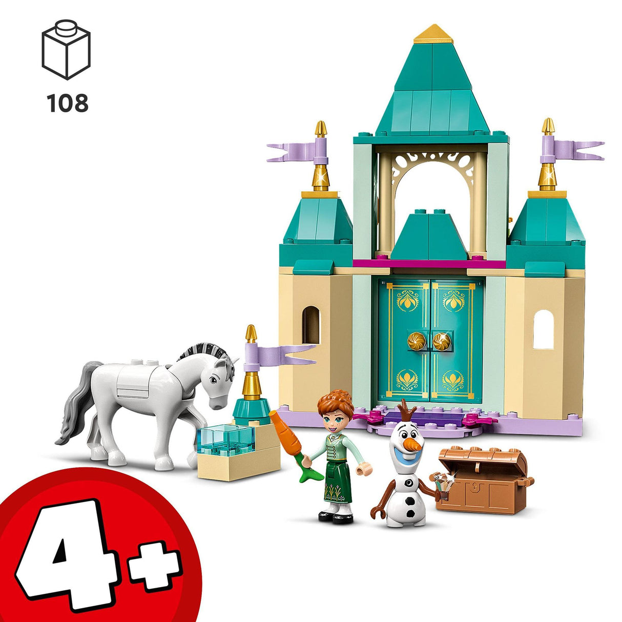 LEGO® | 43204 | Annas und Olafs Spielspaß im Schloss