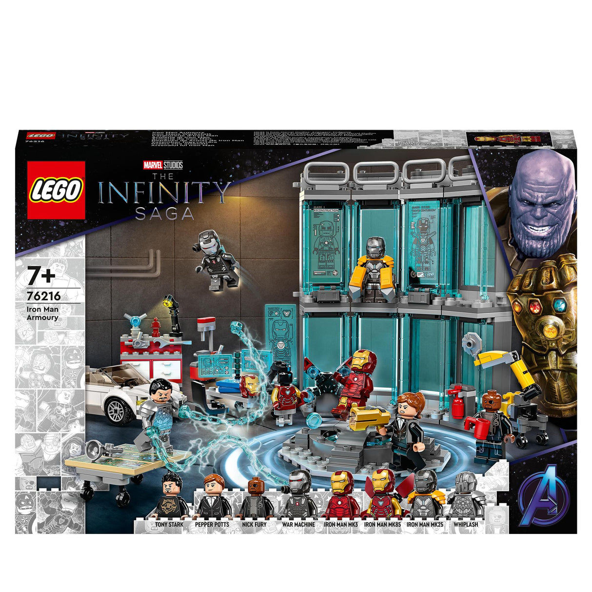 LEGO® | 76216 | Iron Mans Werkstatt