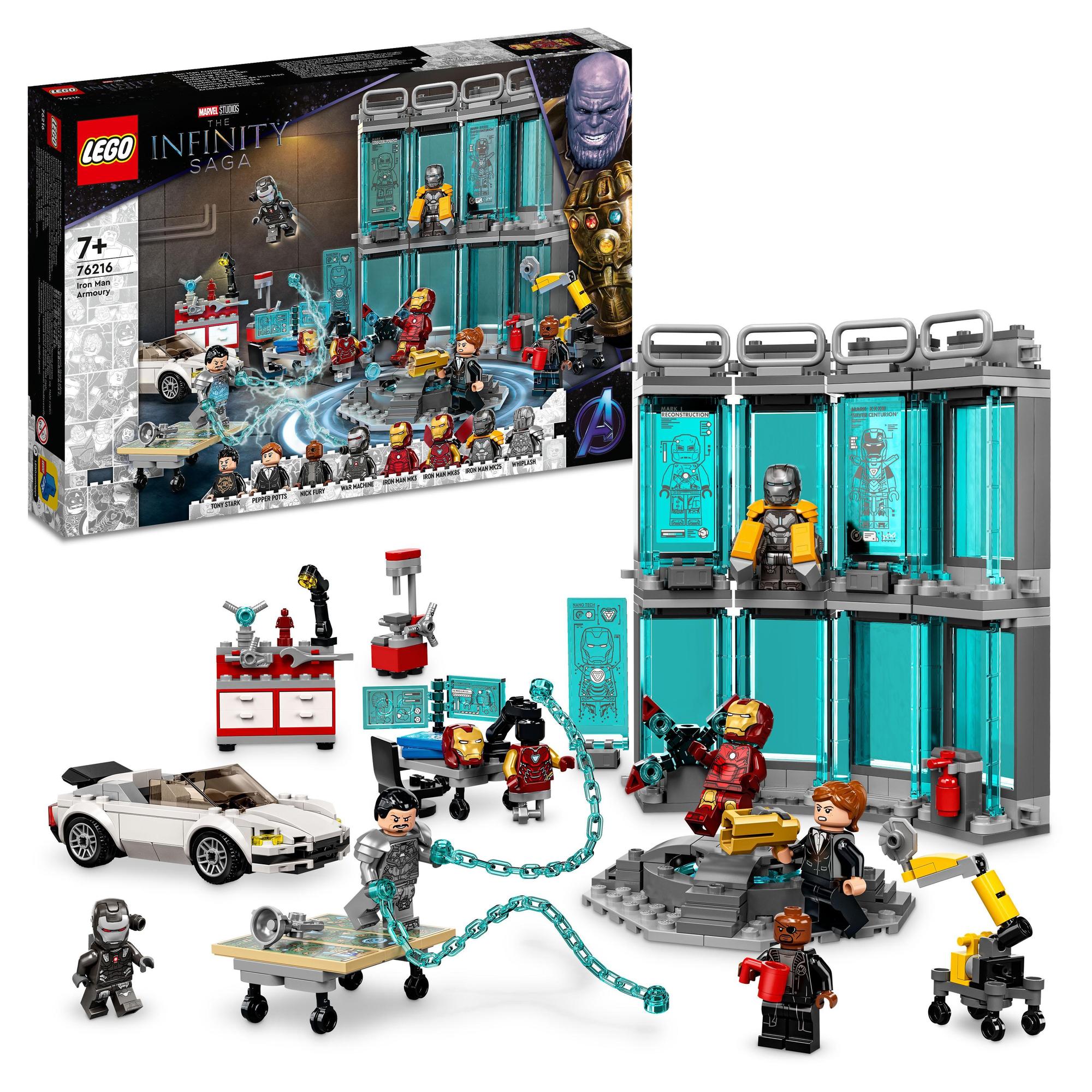 LEGO® | 76216 | Iron Mans Werkstatt