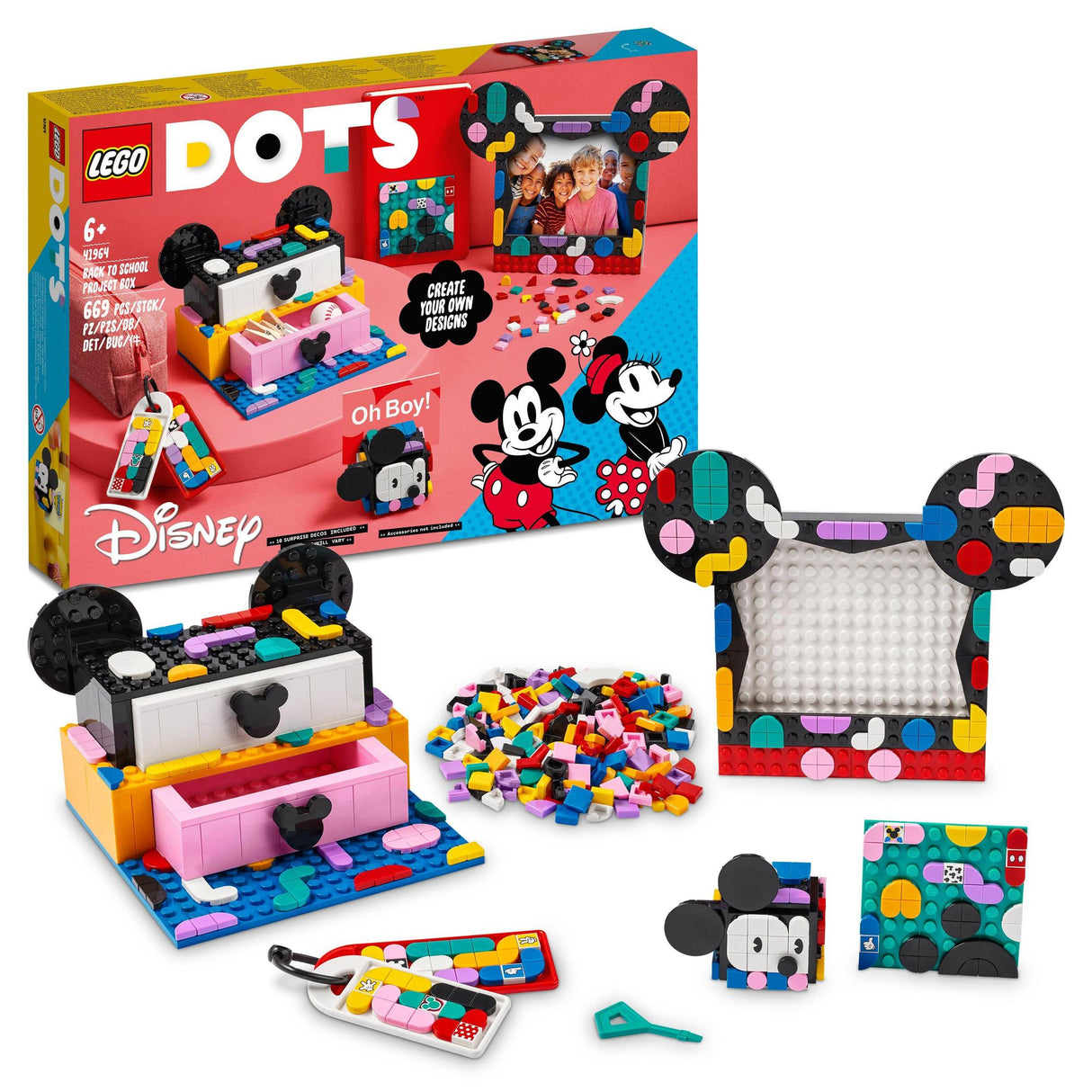 LEGO® | 41964 | Micky & Minnie Kreativbox zum Schulanfang