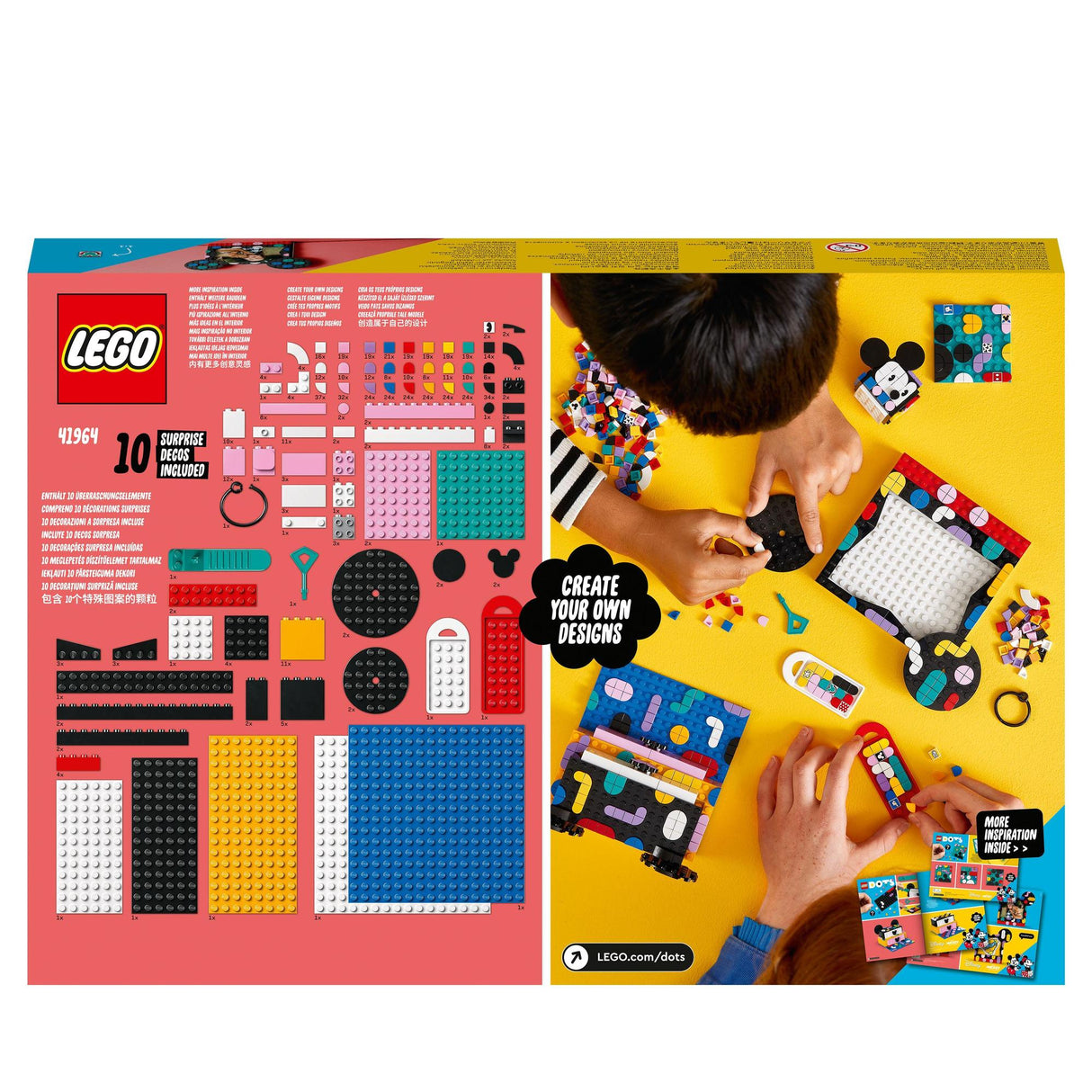 LEGO® | 41964 | Micky & Minnie Kreativbox zum Schulanfang