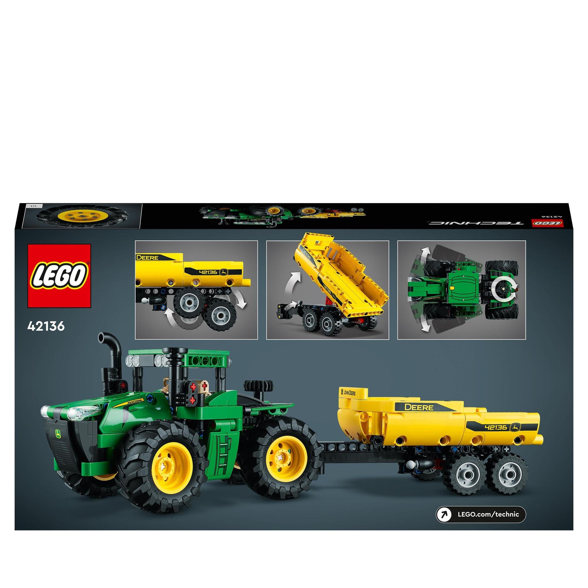 LEGO® | 42136 | John Deere 9620R 4WD Tractor