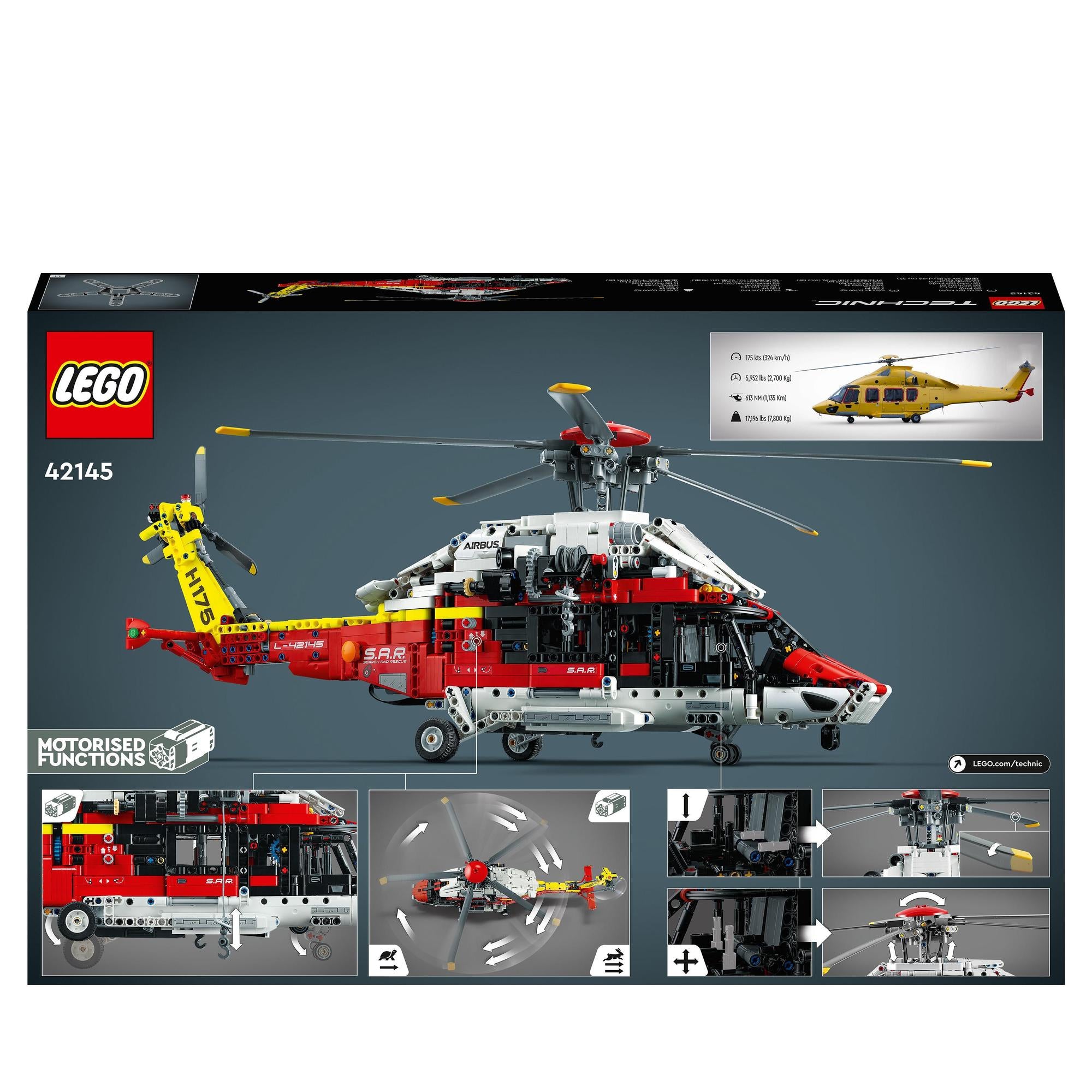 LEGO® | 42145 | Airbus H175 Rettungshubschrauber