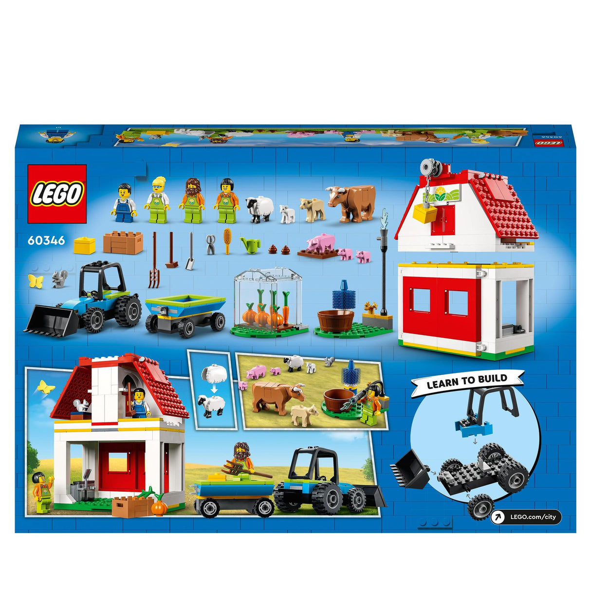 LEGO® | 60346 | Bauernhof mit Tieren