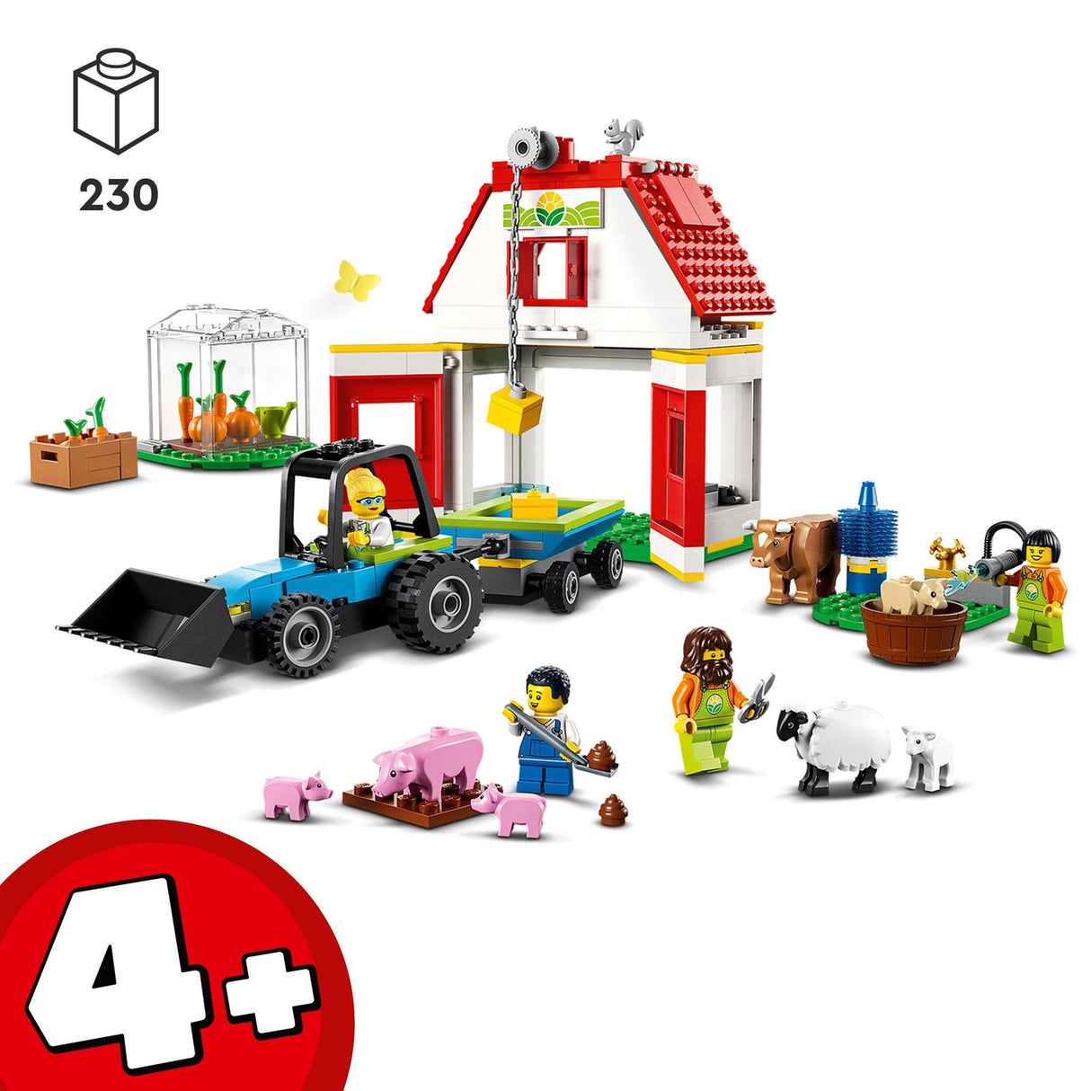 LEGO® | 60346 | Bauernhof mit Tieren