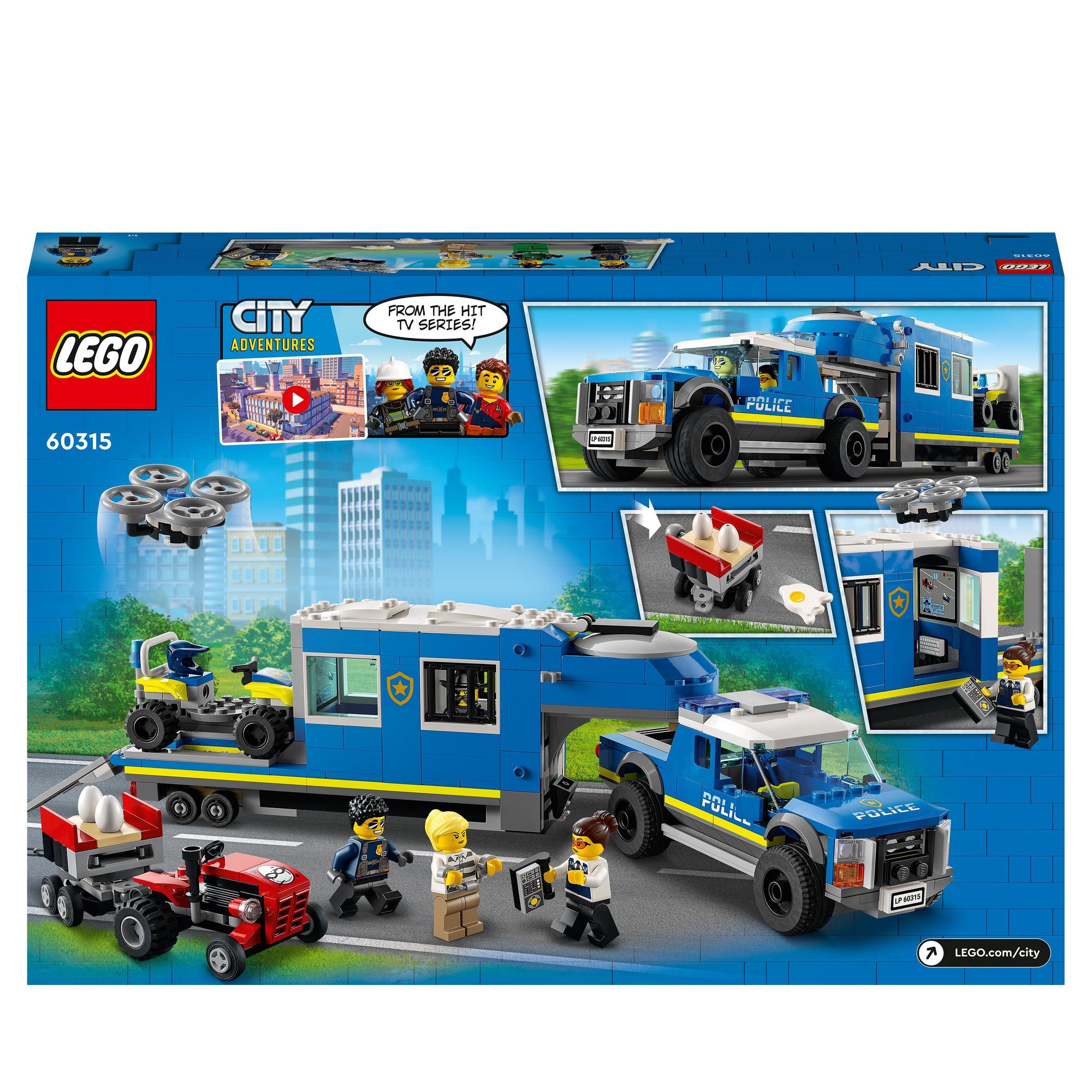 Lego® | 60315 | Mobile Polizei-Einsatzzentrale